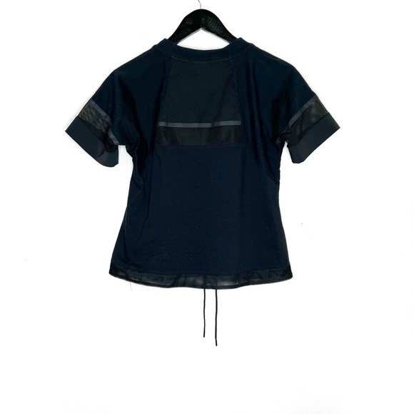 Nike Athletic Top with Drawstring Waist Cotton Black - Picture 7 of 7